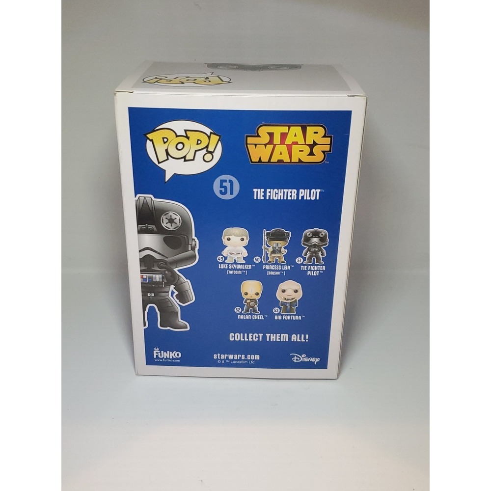 Funko Pop Star Wars: Tie Fighter Pilot #51 Collectible Figure - Picture 2 of 6